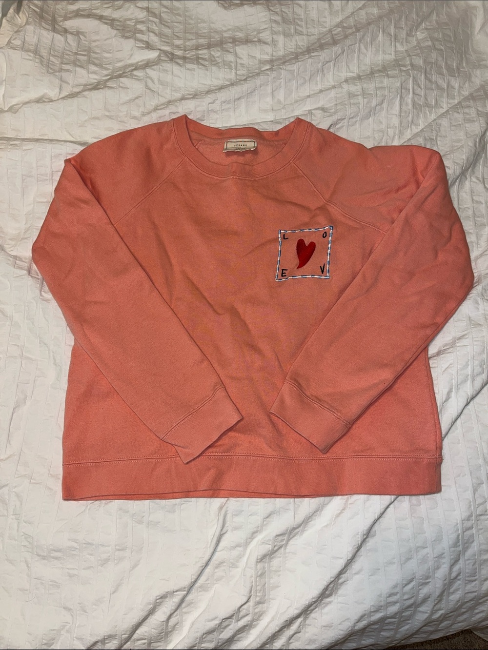 Sezane X Pangea Love Sweatshirt